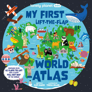 Lonely Planet Kids My First Lifttheflap World Atlas 1,Used