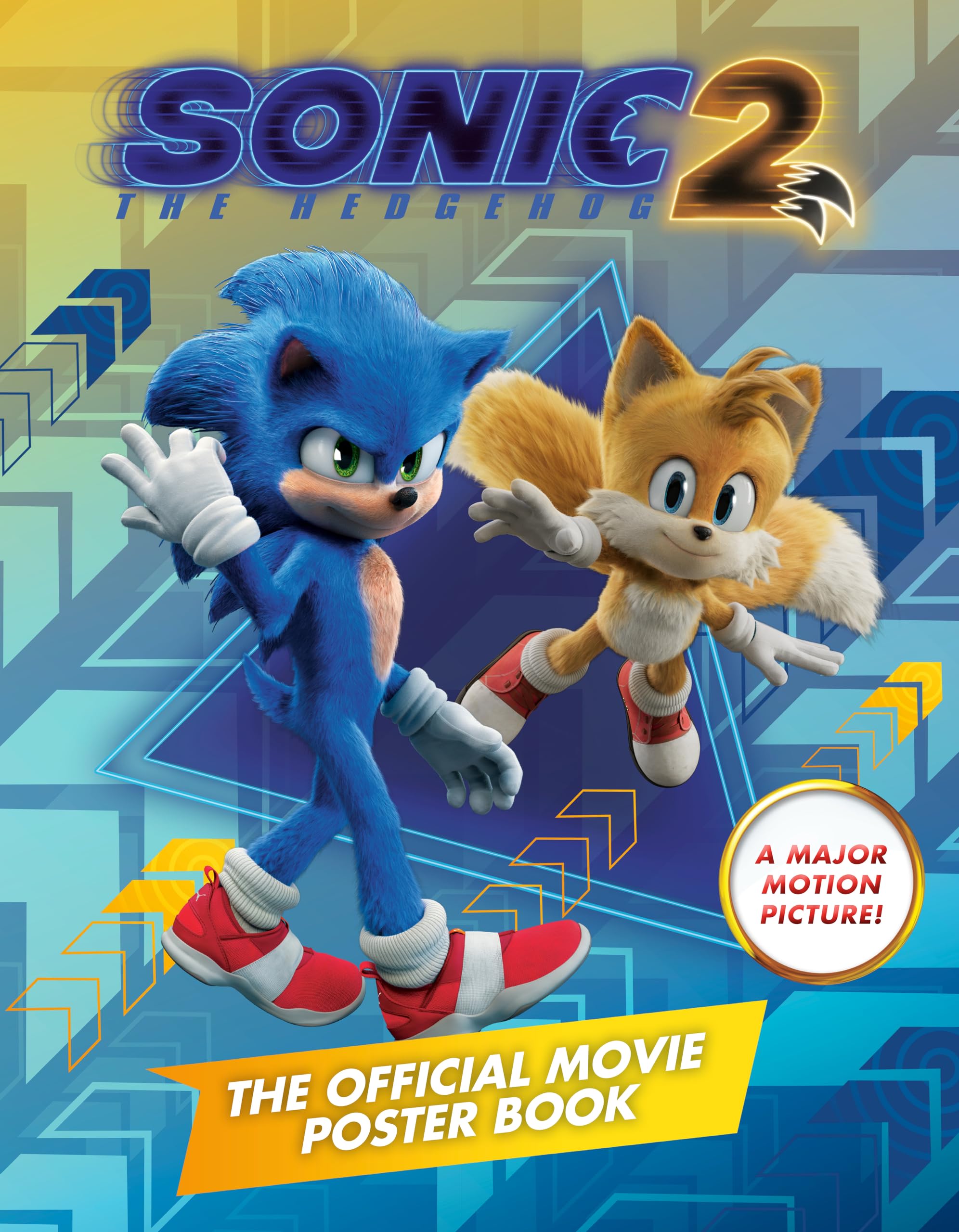 Sonic The Hedgehog 2: The Official Movie Poster Book,Used