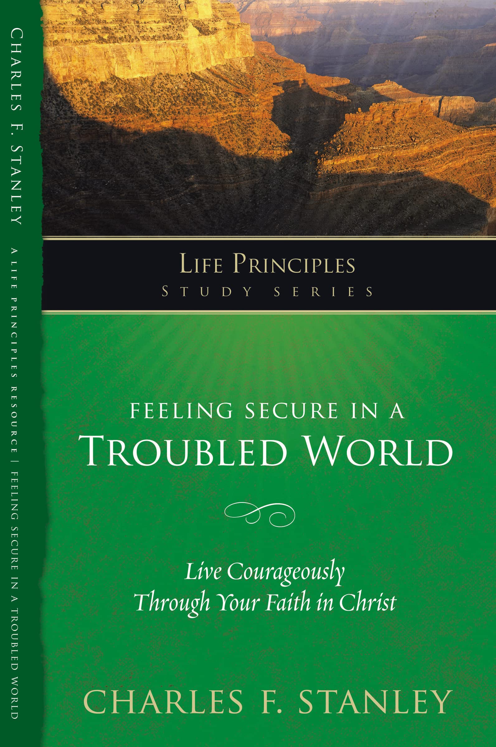 Feeling Secure in a Troubled World: Live Courageously Through Your Faith in Christ (Life Principles Study Series),Used