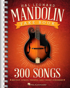 The Hal Leonard Mandolin Fake Book: 300 Songs,Used