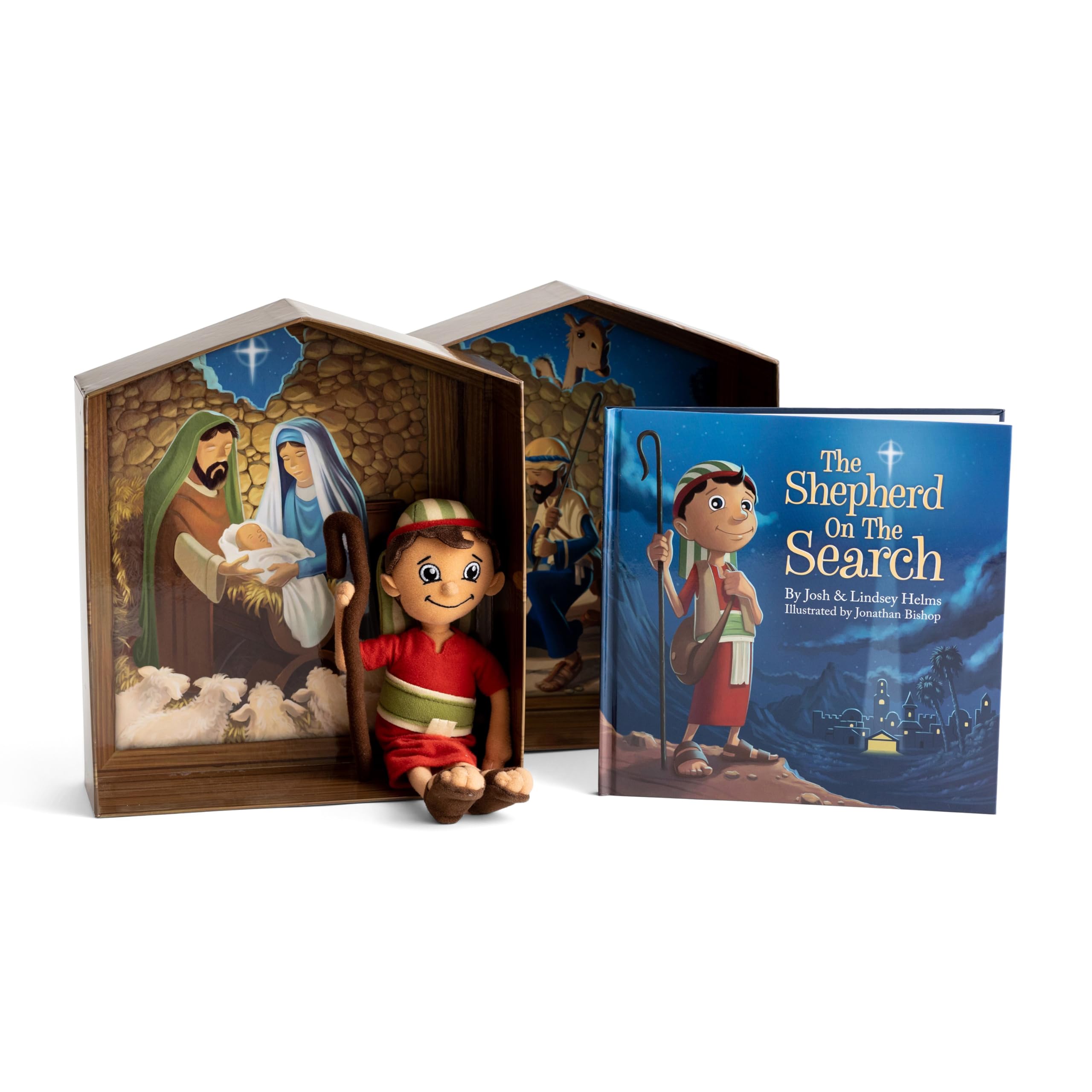 The Shepherd On The Search: Finding Christ In Christmas  Advent Activity Set With Nativity Keepsake Box