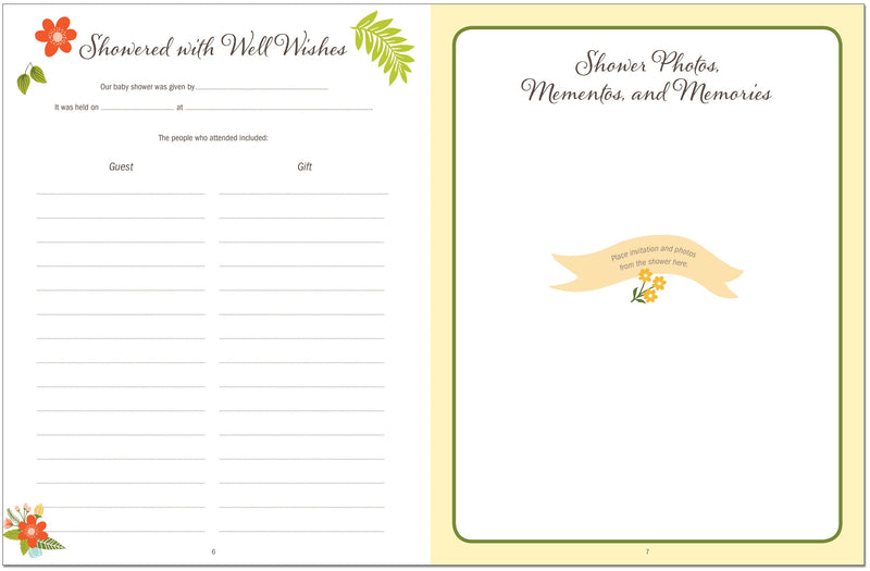 Baby'S Book: The First Five Years (Woodland Friends),New