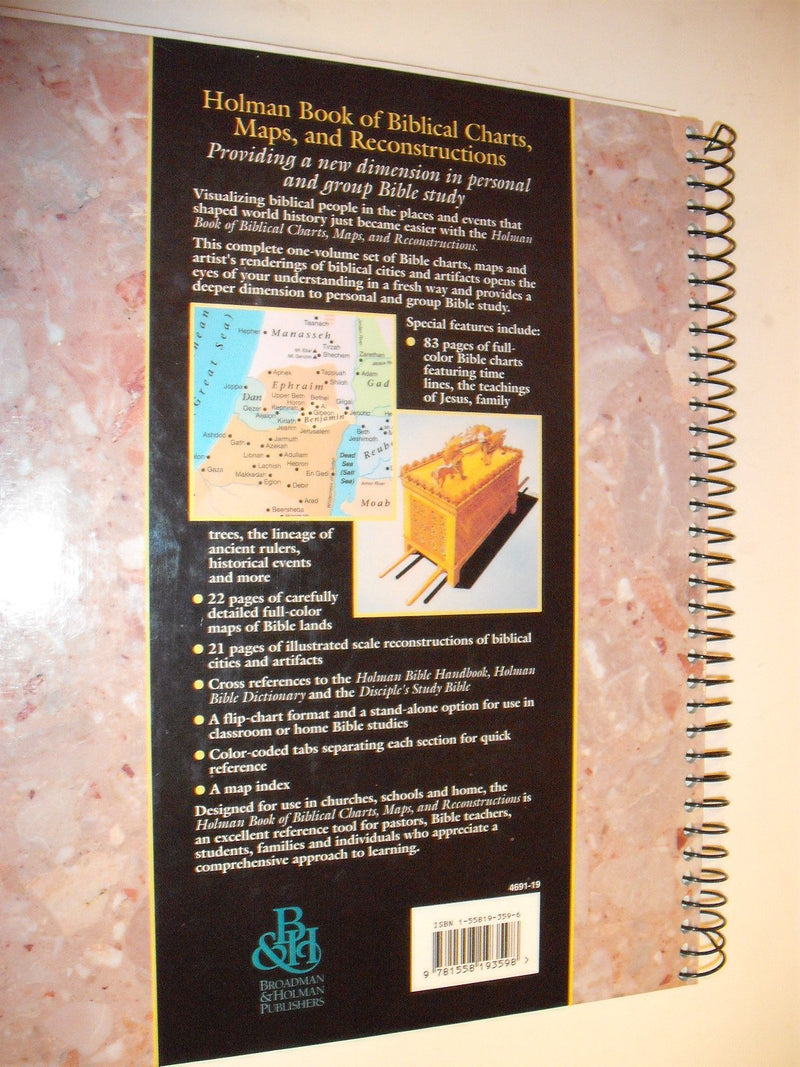 Holman Book of Biblical Charts, Maps, and Reconstructions,New