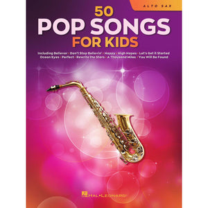 50 Pop Songs for Kids for Alto Sax,Used