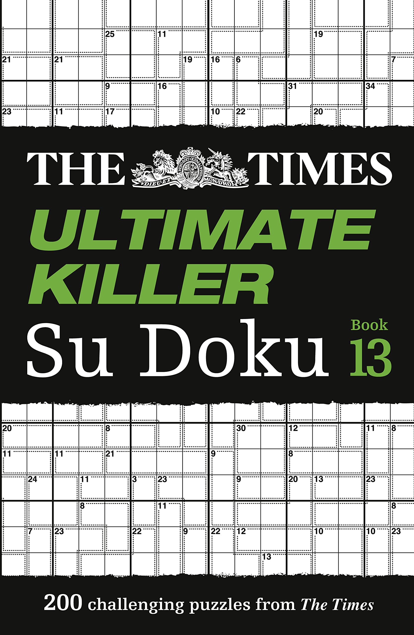 The Times Ultimate Killer Su Doku: Book 13: 200 Challenging Puzzles from The Tmes,Used