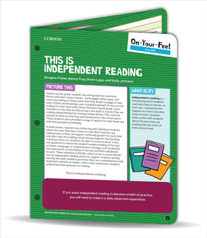 Onyourfeet Guide: This Is Independent Reading (Corwin Literacy),Used