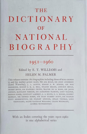 Dictionary of National Biography,Used