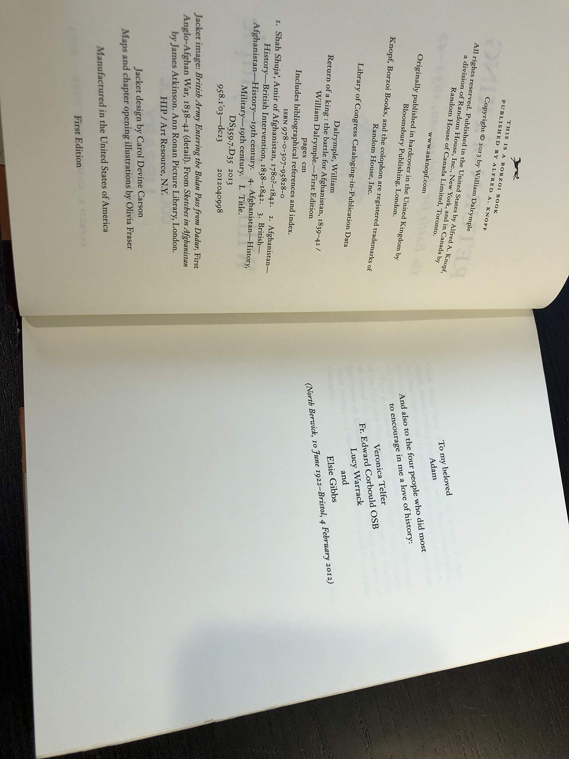 Return of a King: The Battle for Afghanistan, 183942,Used