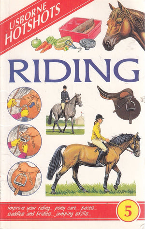 Usborne Hotshots Riding (Hotshots Series),Used