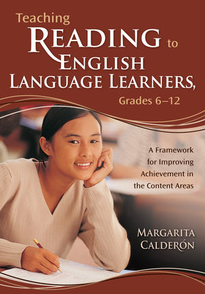 Teaching Reading to English Language Learners, Grades 612: A Framework for Improving Achievement in the Content Areas,Used