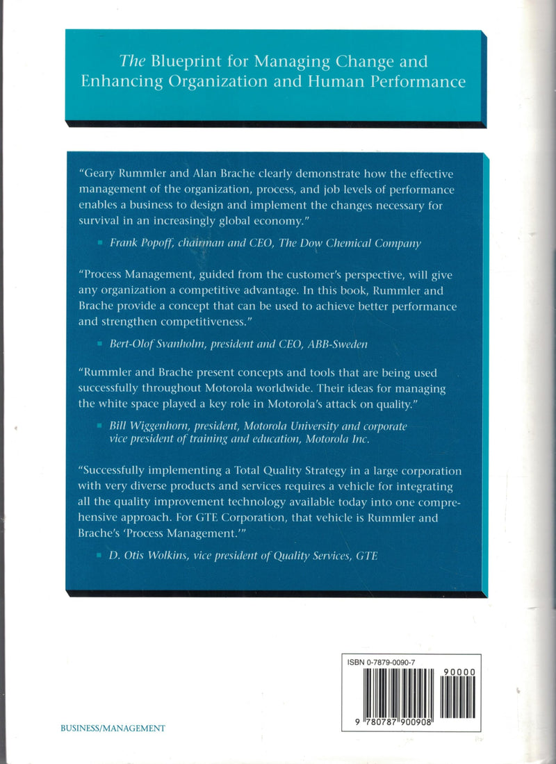 Improving Performance: How to Manage the White Space on the Organizational Chart,New