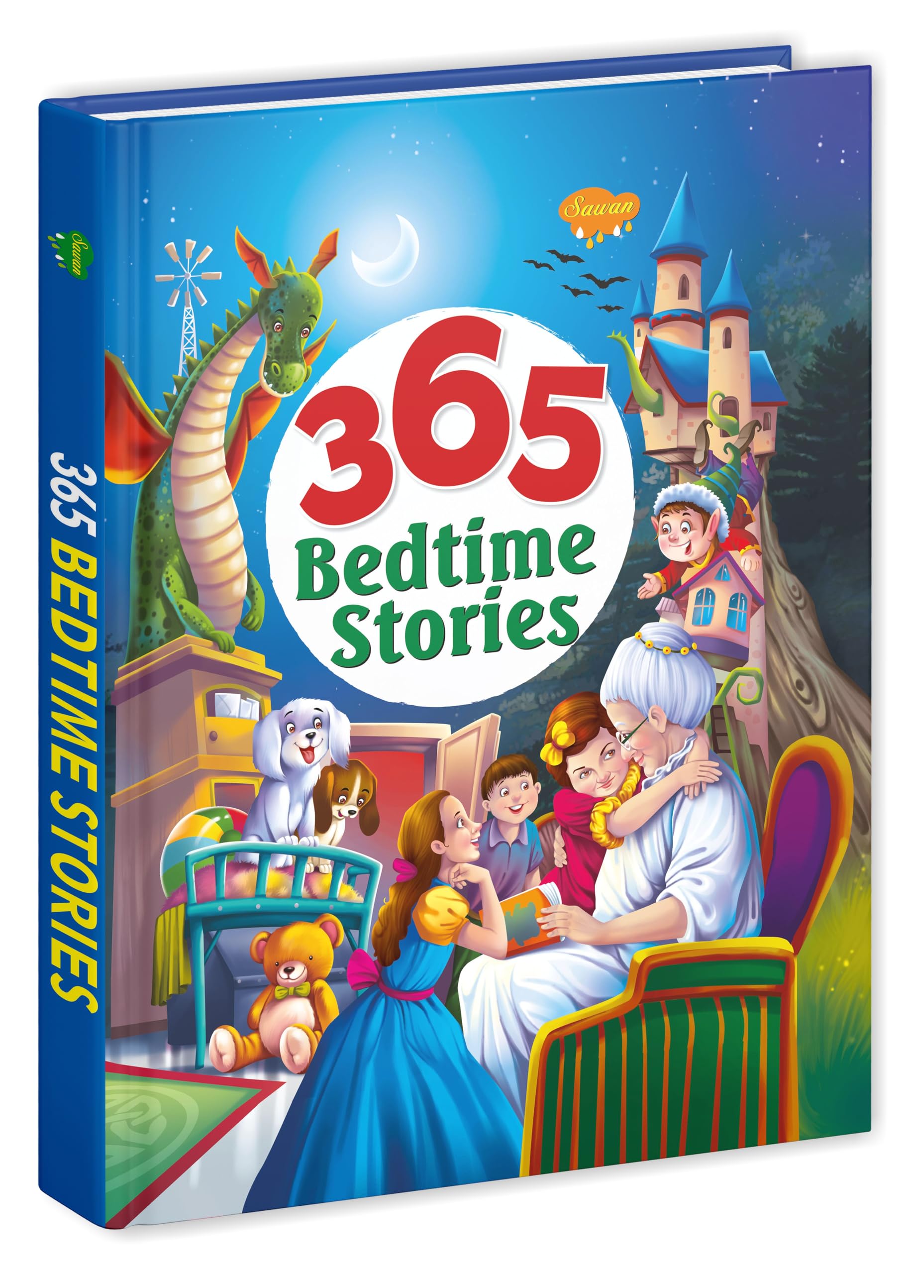 365 Bedtime Stories (Harbdound Padded): Vol. 1