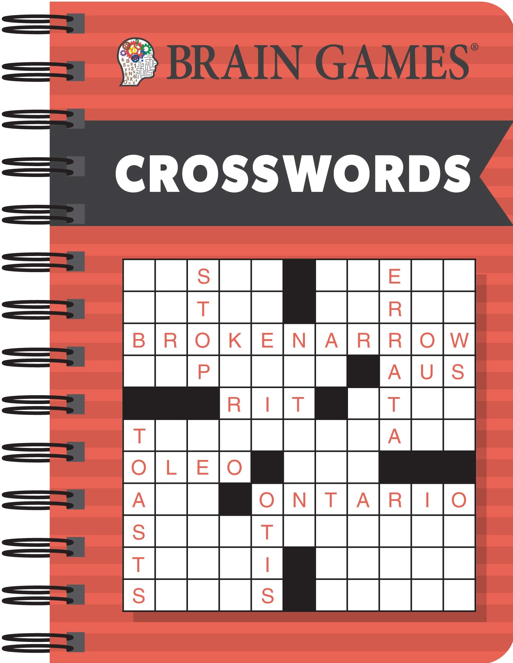 Brain Games  To Go  Crosswords,Used