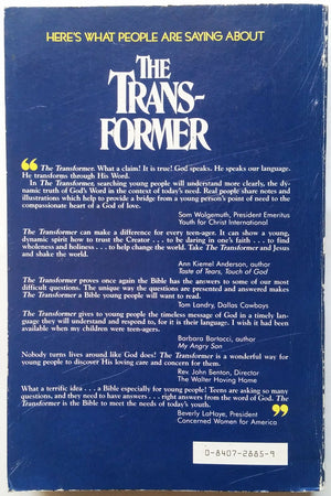 Holy Bible: The Transformer, New King James Version