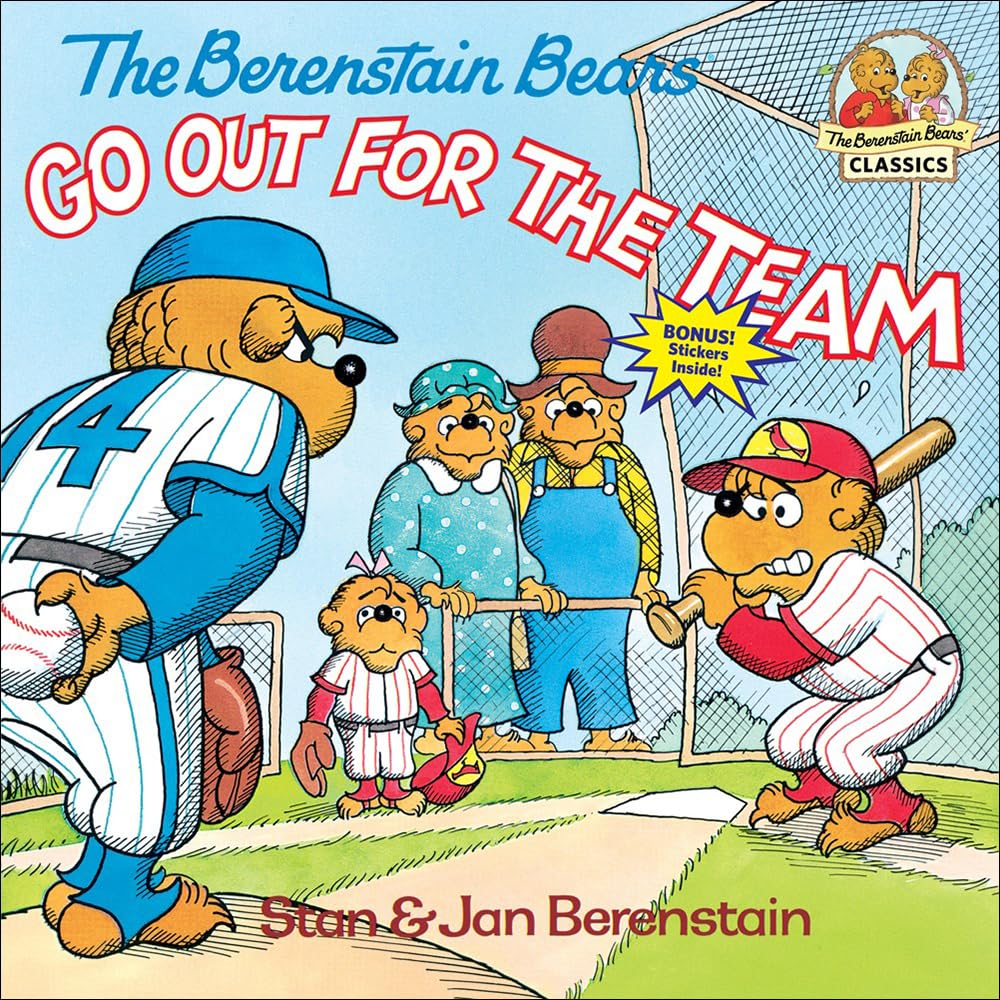 The Berenstain Bears Go Out For The Team (Berenstain Bears (8X8)),New