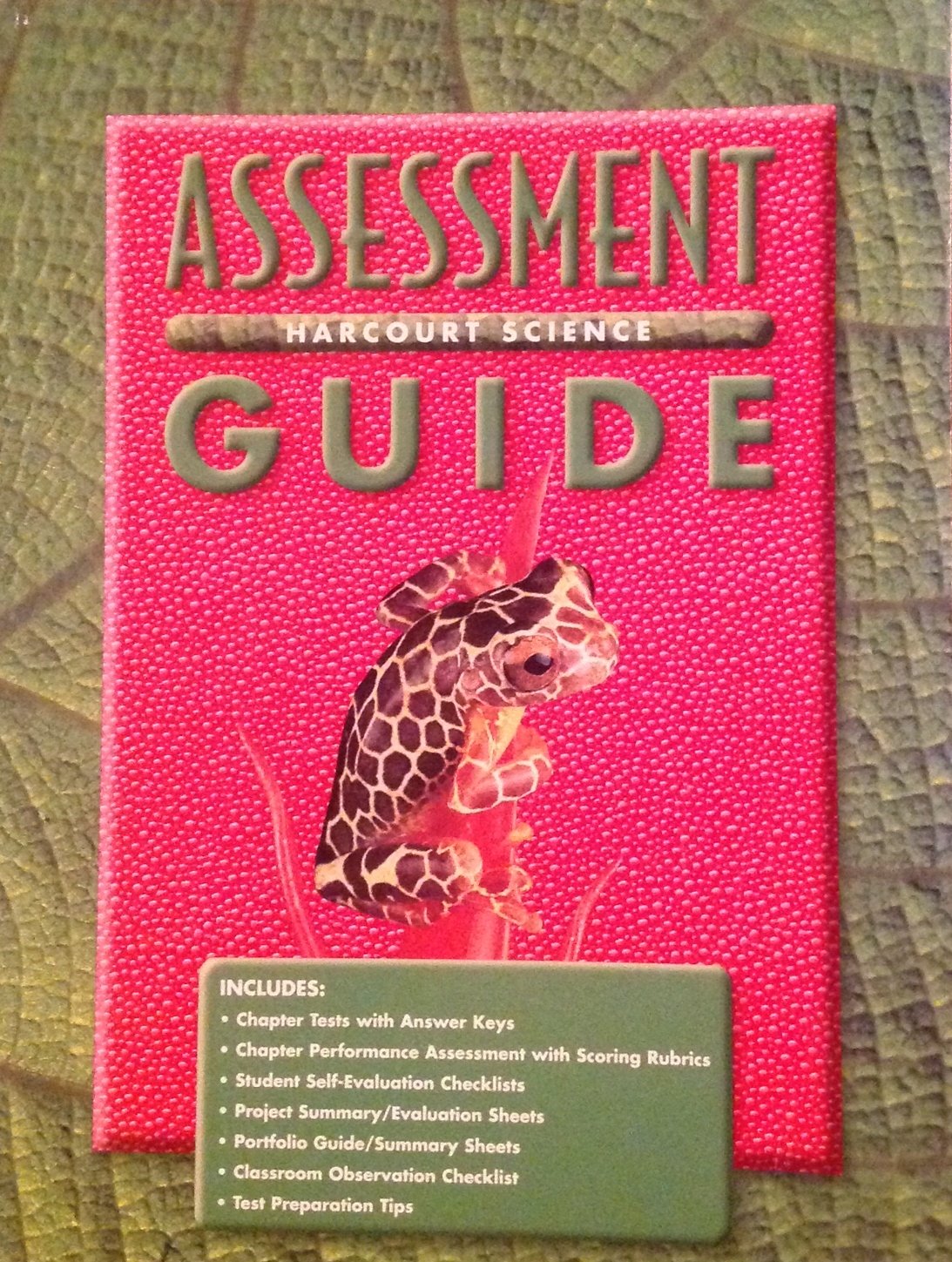 Harcourt Science Assessment Guide Grade 5 (Harcourt School Publishers Science),Used