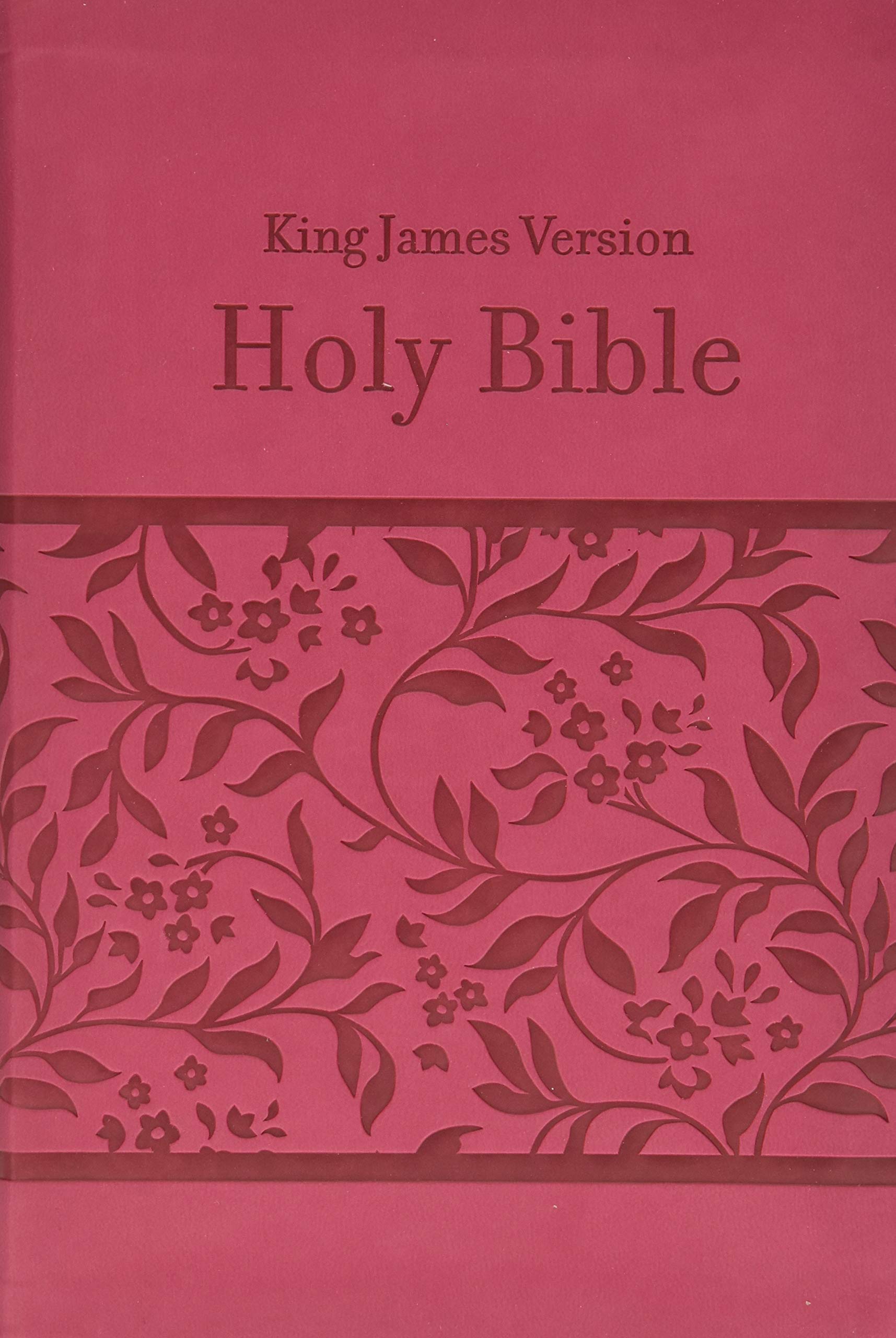 Kjv Deluxe Gift & Award Bible (Dicarta Pink) (King James Bible)