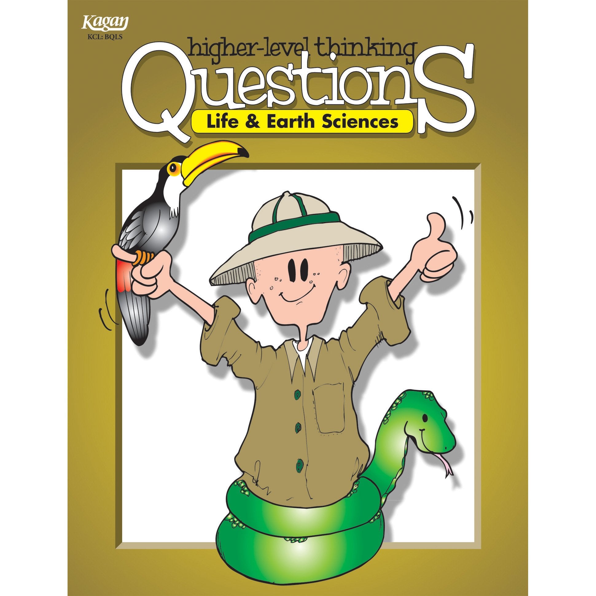 Higher Level Thinking Questions: Life & Earth Science, Grades 38,Used