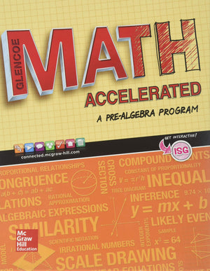 Glencoe Math Accelerated 2017 Student Edition (MATH APPLIC & CONN CRSE),Used
