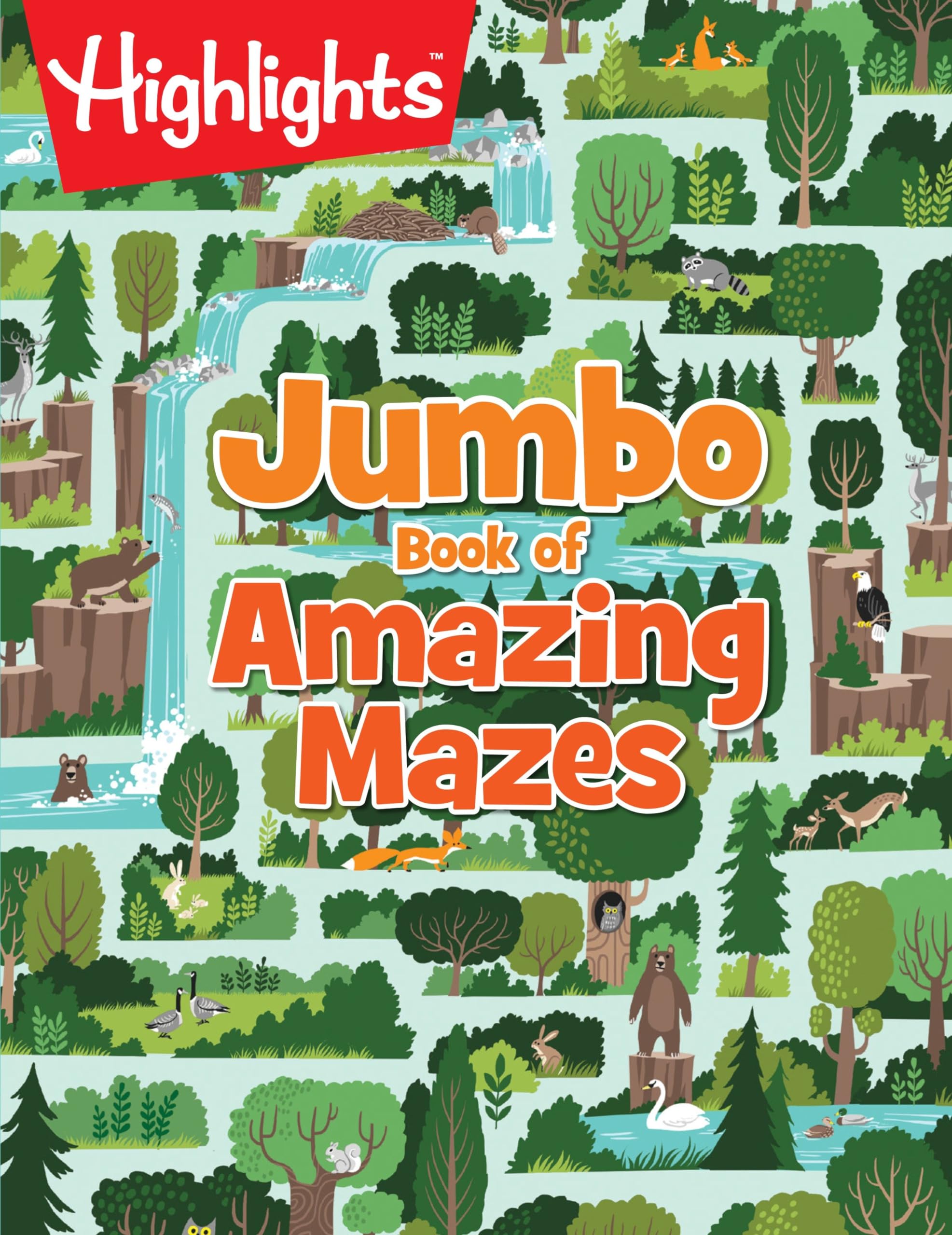 Jumbo Book Of Amazing Mazes: Jumbo Book Of Amazing Mazes (Highlights Jumbo Books & Pads) Jumbo Activity Book With Over 175 Color,Used