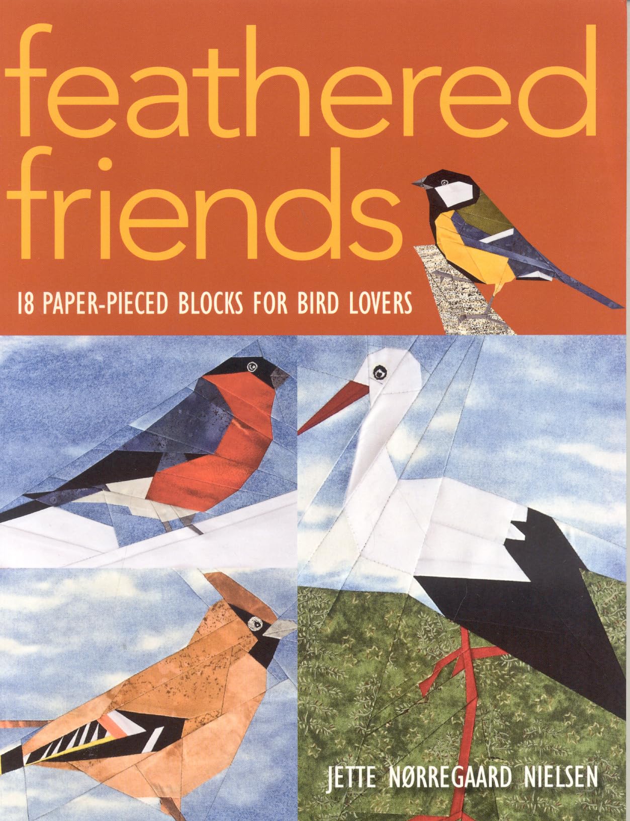 Feathered Friends: 18 PaperPieced Blocks for Bird Lovers,New