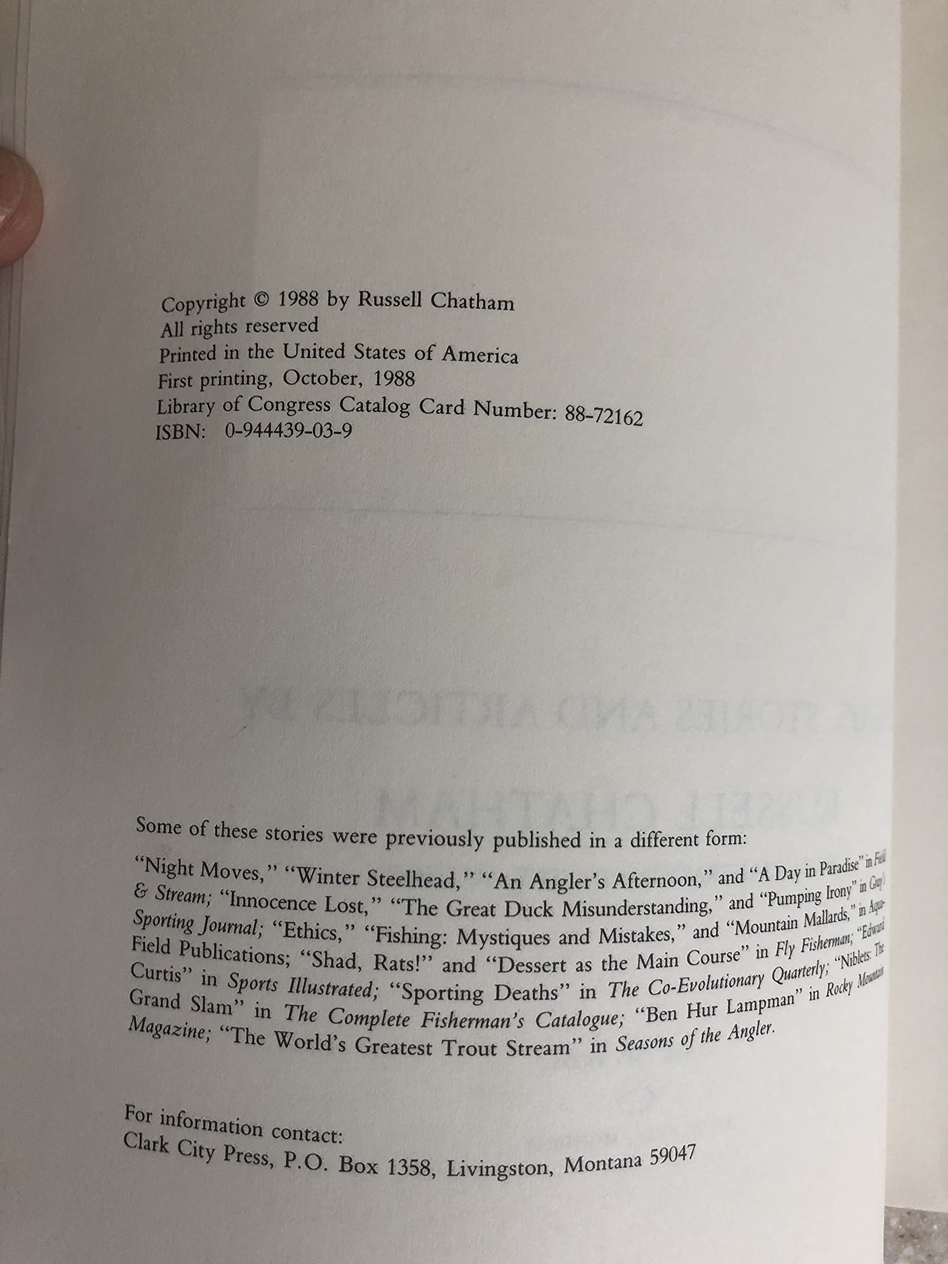 Dark waters: Essays, Stories, and Articles,Used