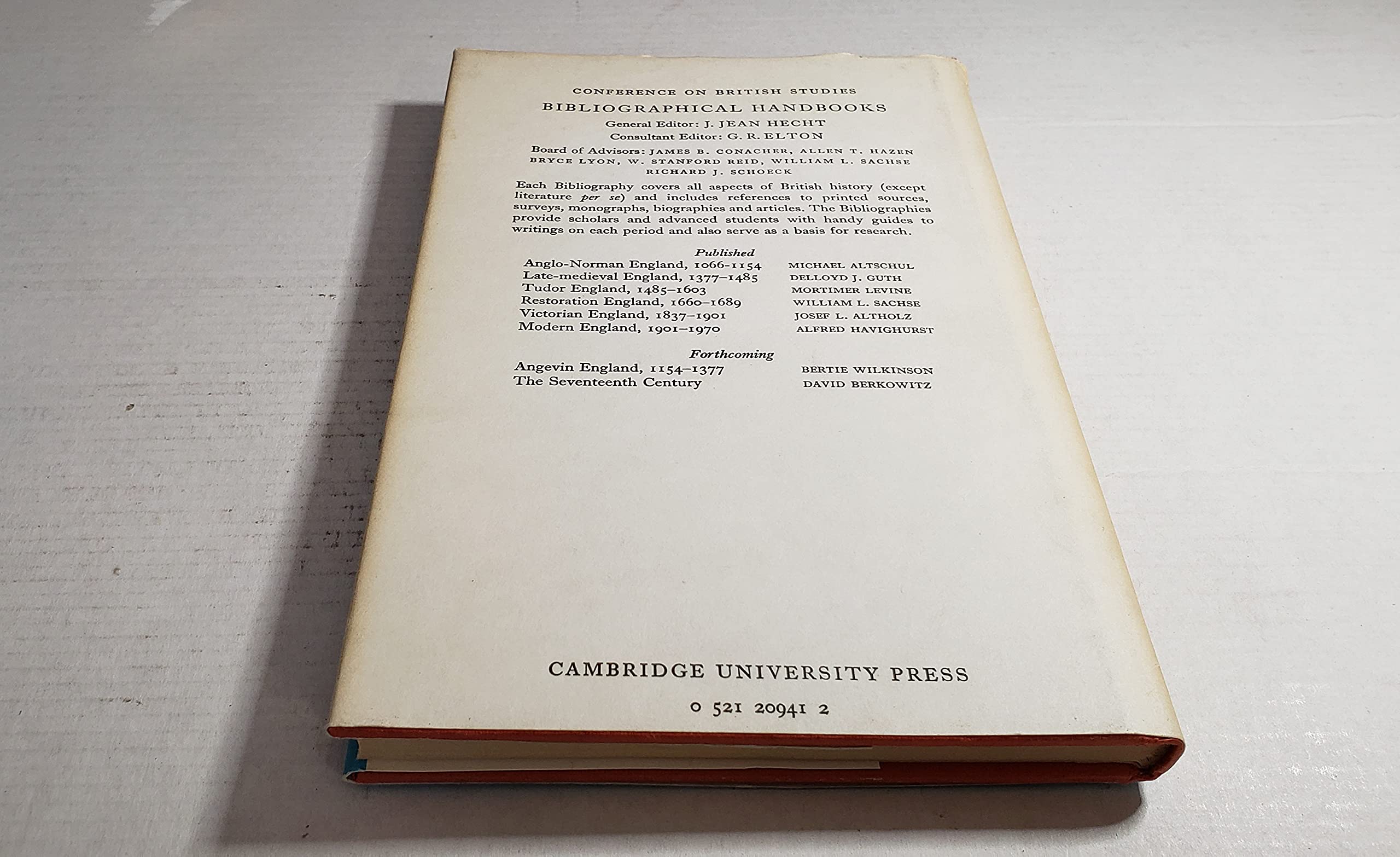 Modern England 19011970 (Conference on British Studies Bibliographical Handbooks),Used