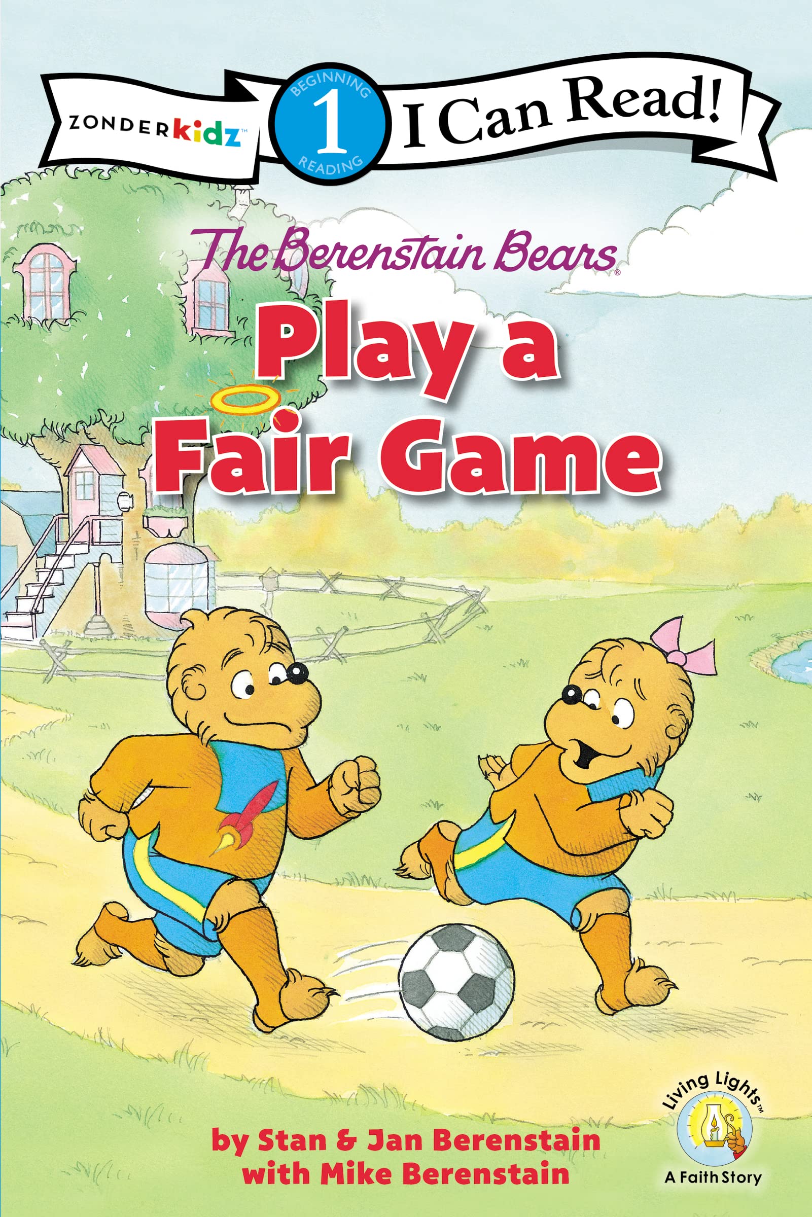 The Berenstain Bears Play a Fair Game: Level 1 (I Can Read! / Berenstain Bears / Living Lights: A Faith Story),Used