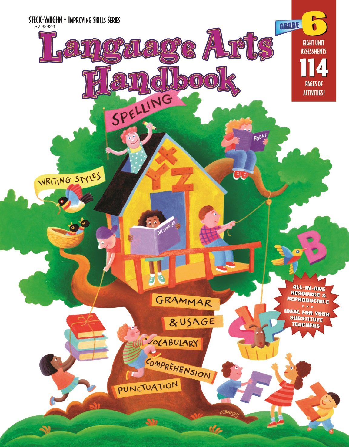 Language Arts Handbook Workbook Grade 5,Used