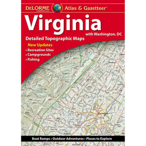 Virginia Atlas & Gazetteer (Delorme Atlas & Gazetteer),New