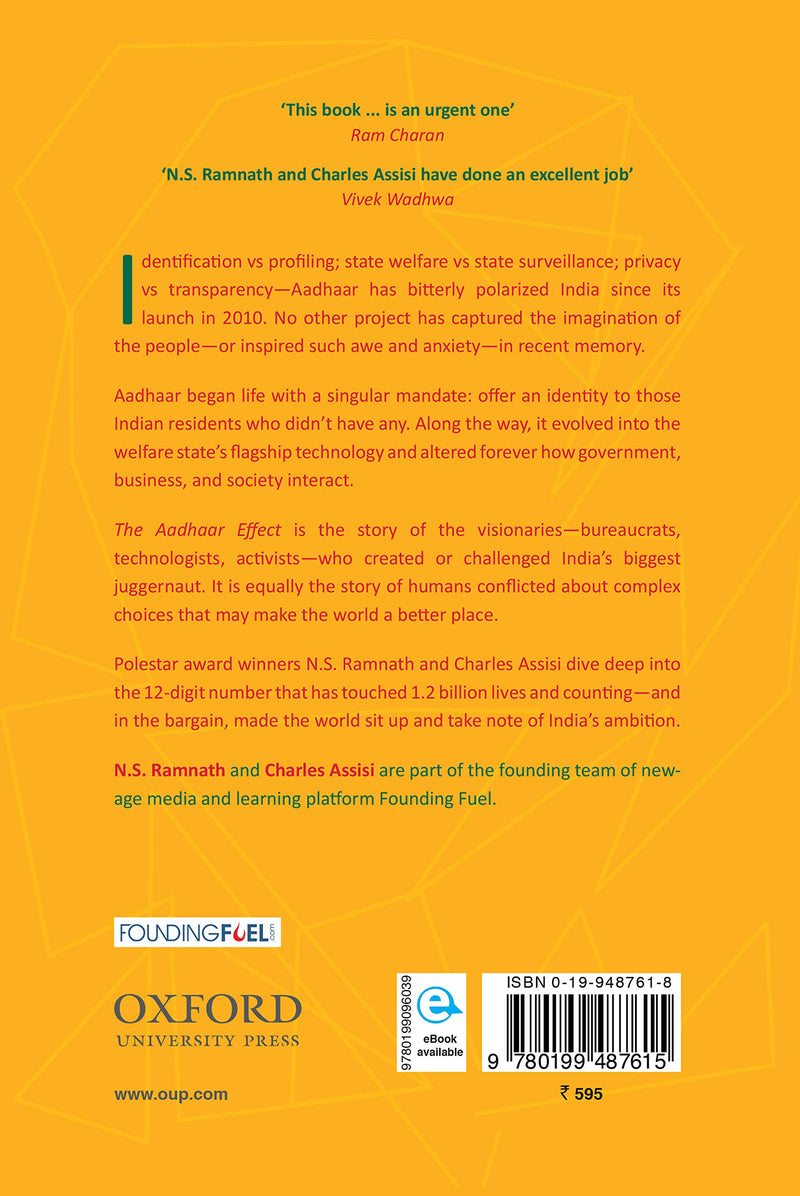 The Aadhaar Effect: Why the World's Largest Identity Project Matters,Used