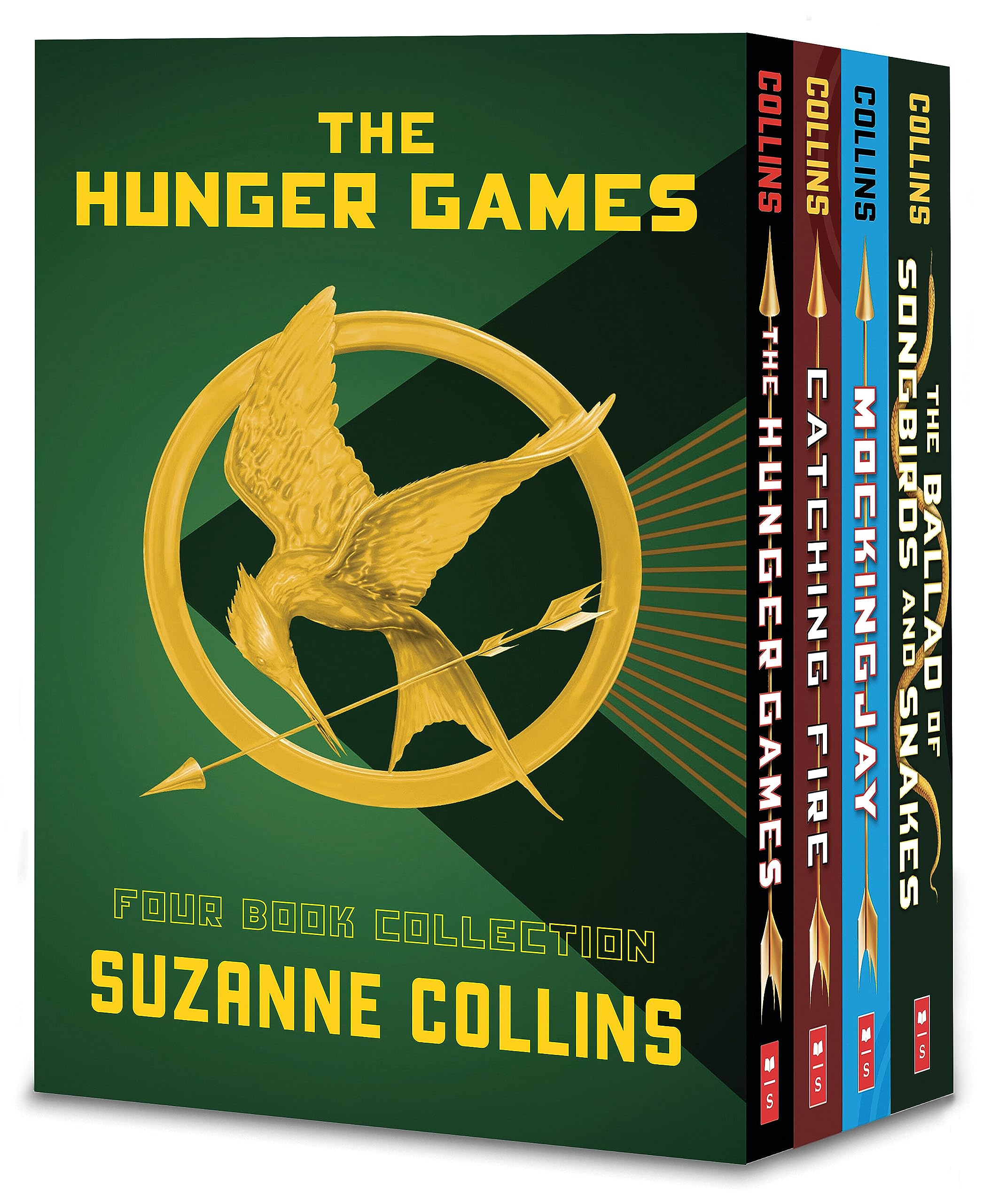 Hunger Games 4Book Paperback Box Set (The Hunger Games, Catching Fire, Mockingjay, The Ballad Of Songbirds And Snakes)