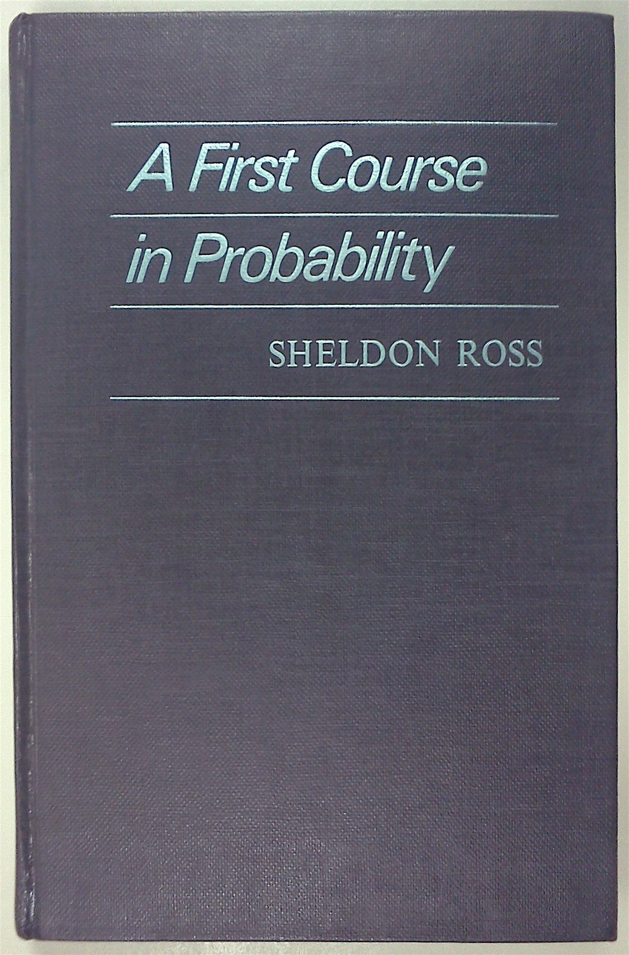 A First Course In Probability,Used