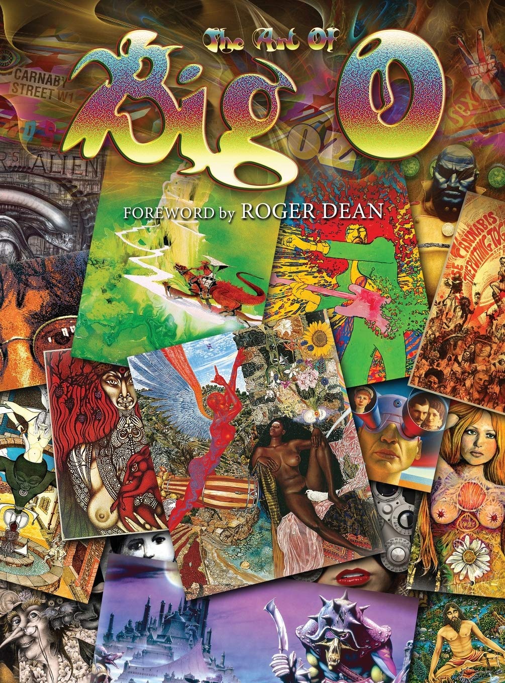 The Art Of Big O: Foreword by Roger Dean  Hardcover,Used