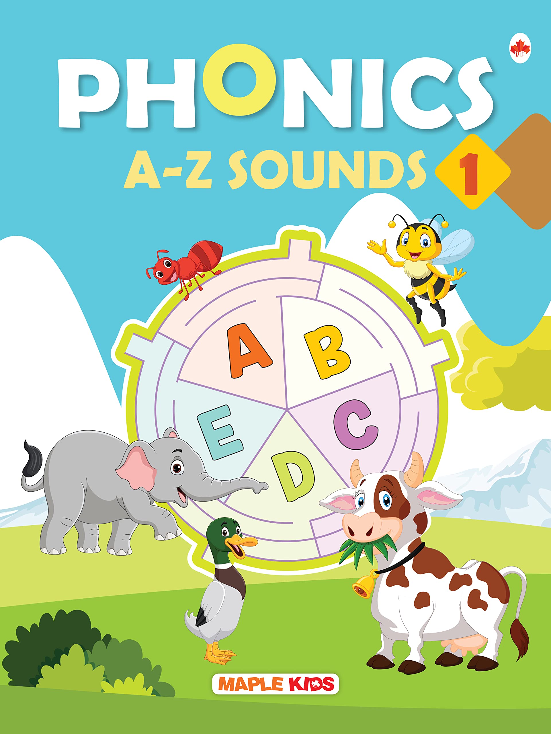 Phonics Reader - Alphabet Sounds - A-Z Sounds - Activity Book For Kids - Age 3+ Years - Learning Letter Sounds - Phonics Activities - Phonics For Children