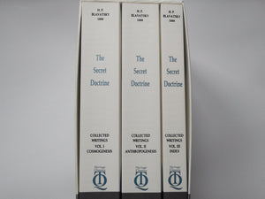 Secret Doctrine: Three Volumes in Slipcase by Quest Books - Essential Esoteric Texts for Spiritual Seekers and Scholars