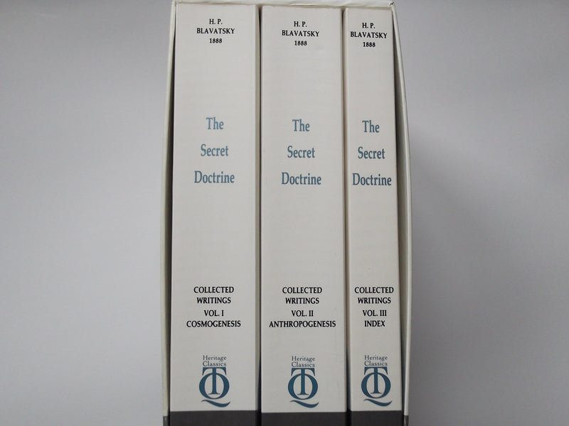 Secret Doctrine: Three Volumes in Slipcase by Quest Books - Essential Esoteric Texts for Spiritual Seekers and Scholars