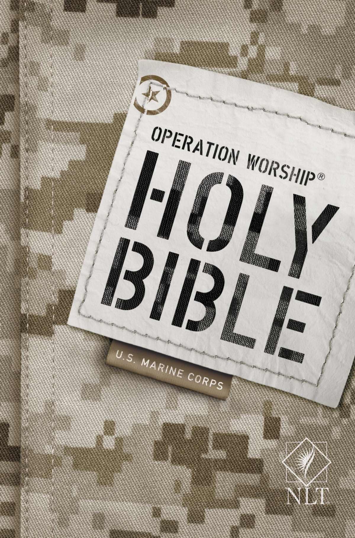 Operation Worship Compact NLT (Marine Corps edition), Marine Corps edition,Used
