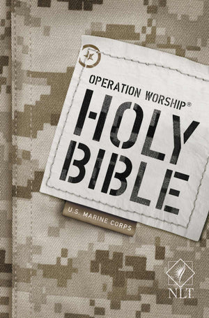 Operation Worship Compact NLT (Marine Corps edition), Marine Corps edition,Used