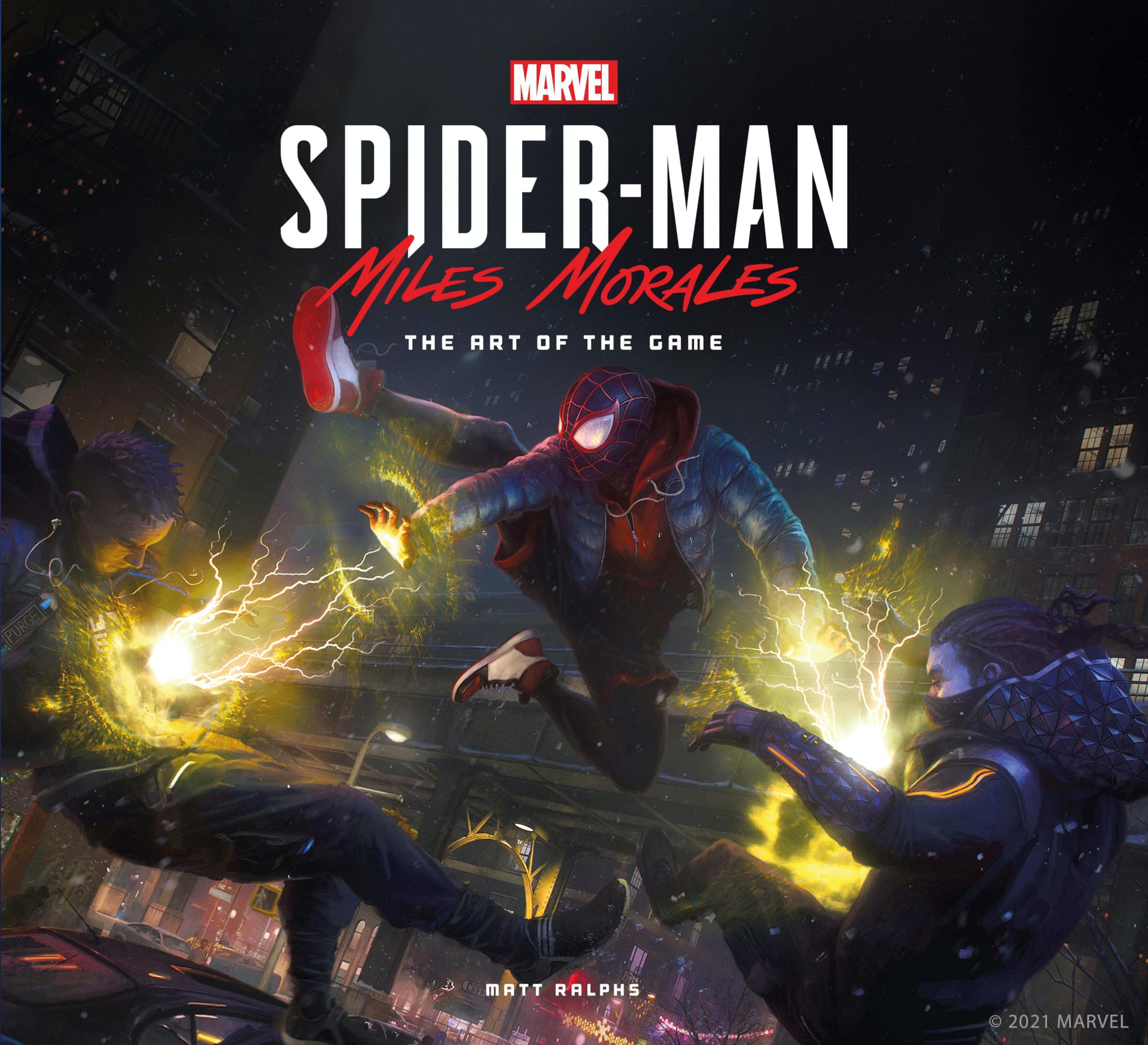 Marvel's SpiderMan: Miles Morales The Art of the Game,Used