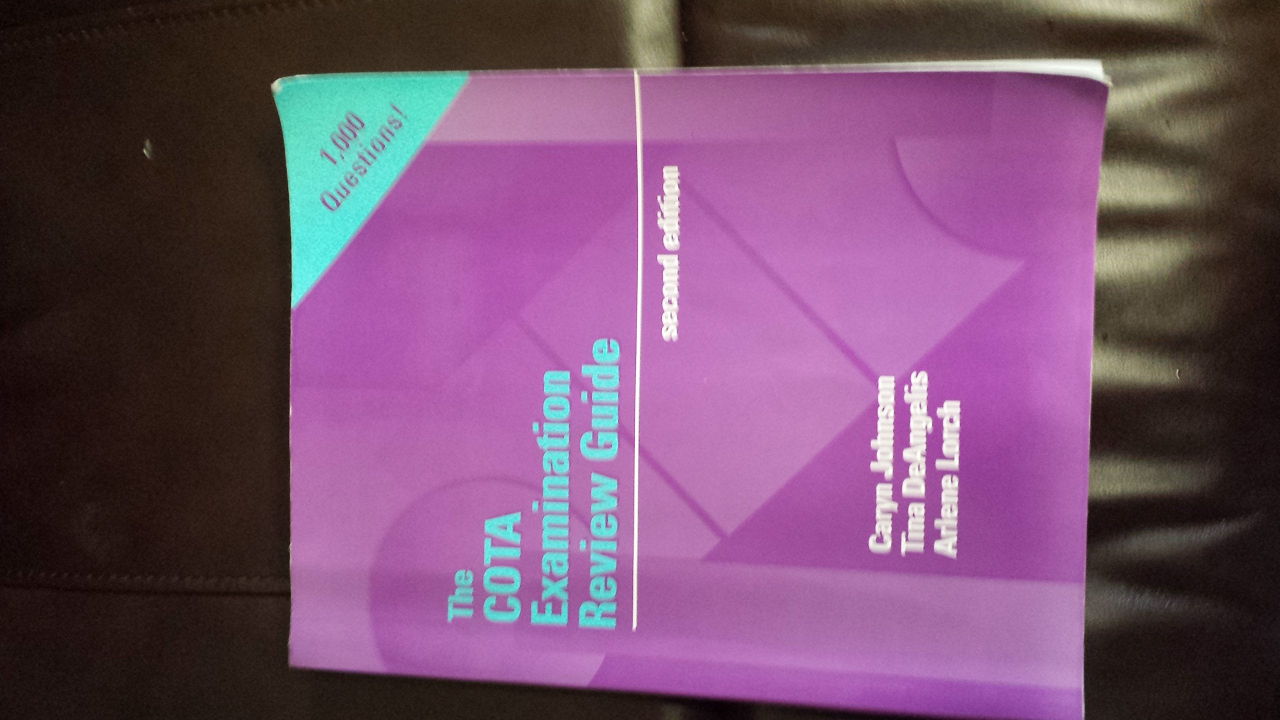 The COTA Examination Review Guide (Book with CDROM),New