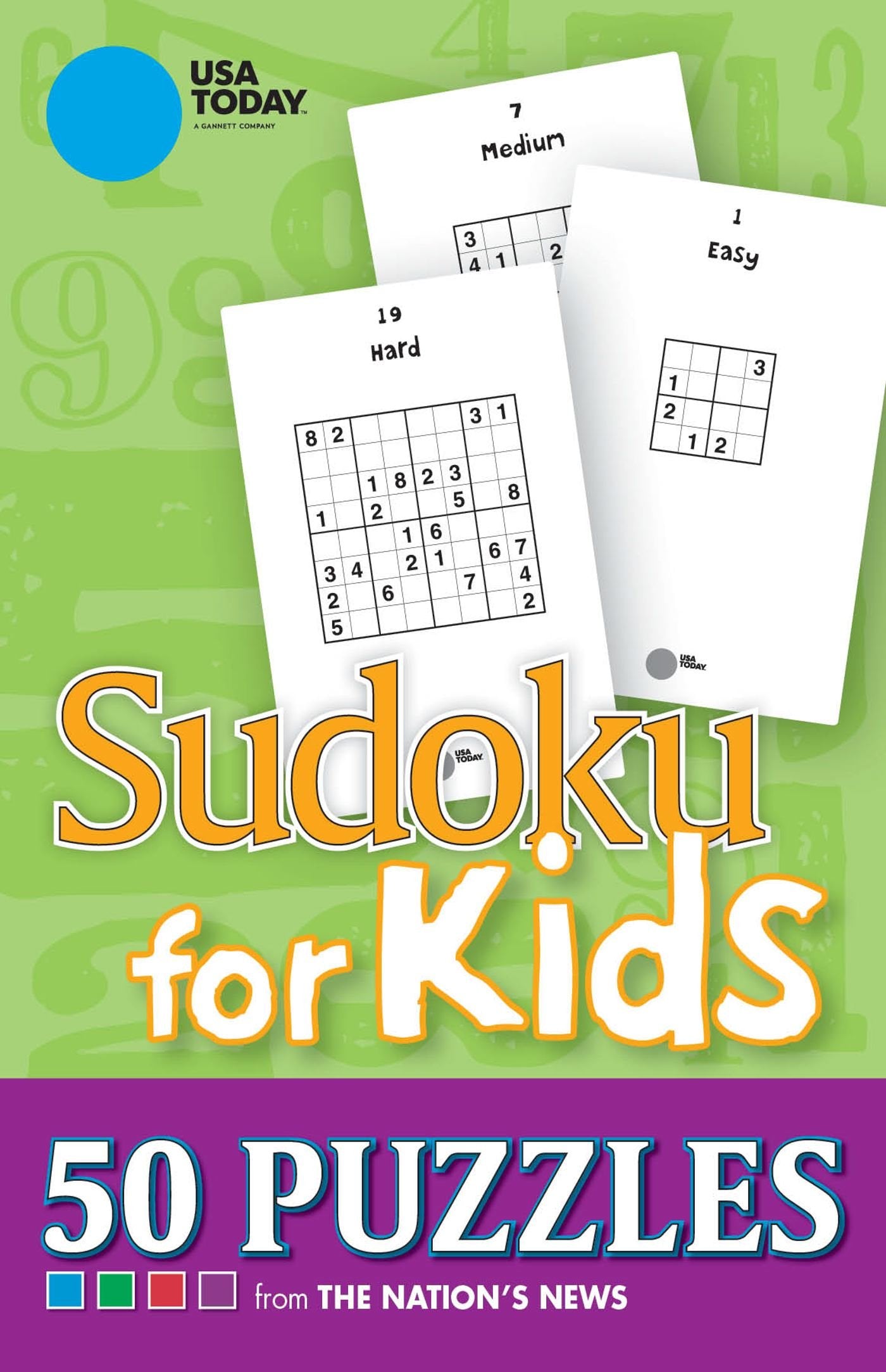 Usa Today Sudoku For Kids: 50 Puzzles (Usa Today Puzzles) (Volume 25),Used
