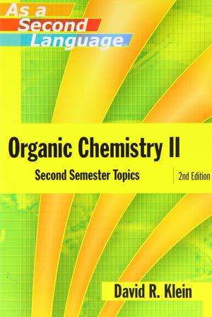 Organic Chemistry Ii As A Second Language: Second Semester Topics