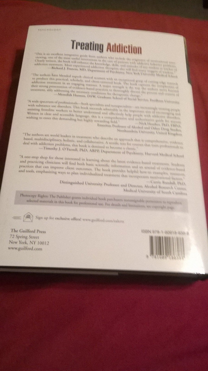Treating Addiction: A Guide for Professionals by The Guilford Press - Essential Resource for Addiction Counseling and Treatment Strategies