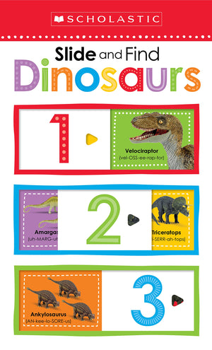 Dinosaurs 123: Scholastic Early Learners (Slide and Find),Used