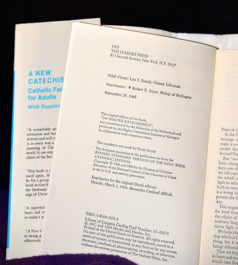 A New Catechism: Catholic Faith For Adults, With Supplement,Used