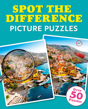 Spot The Difference Picture Puzzles: Over 50 Puzzles