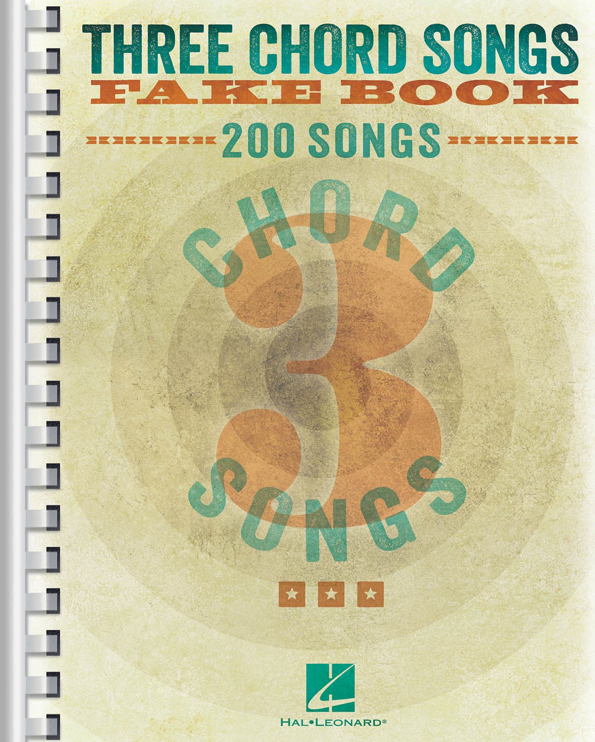 Three Chord Songs Fake Book,Used