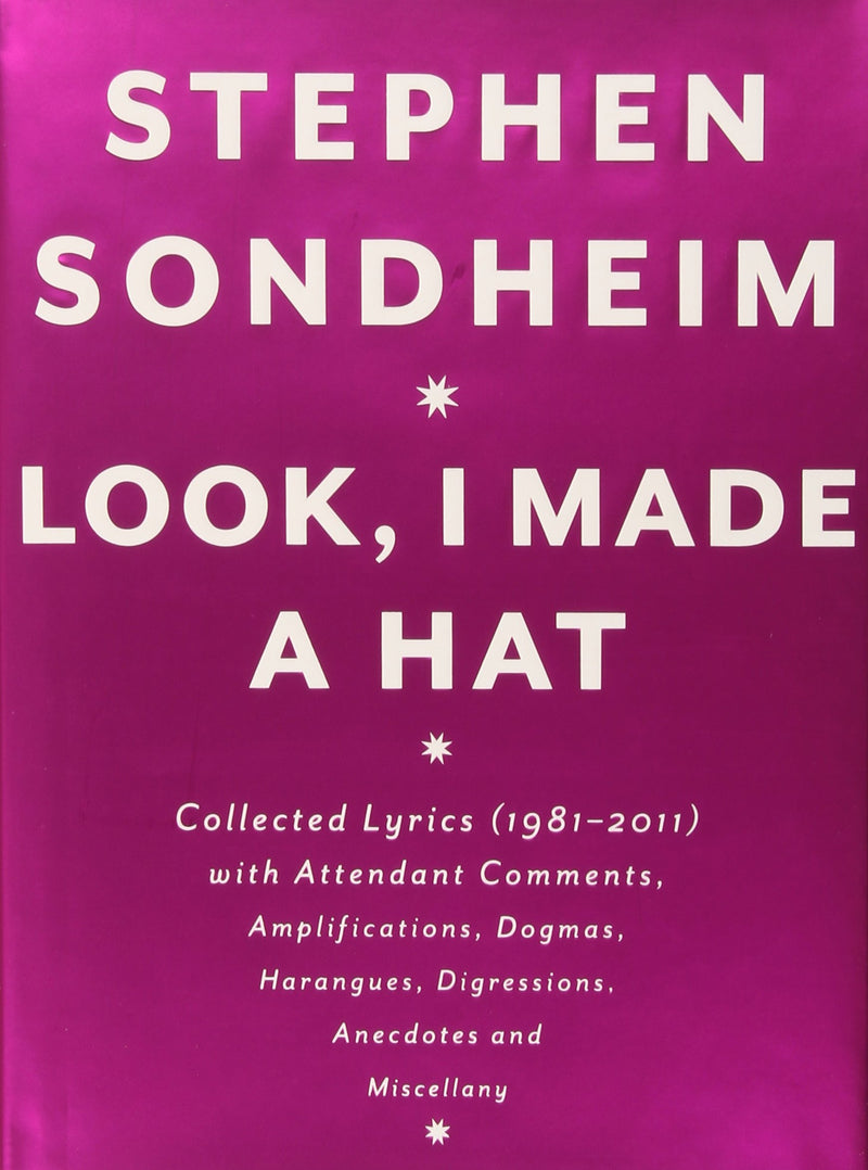 Hat Box: The Collected Lyrics of Stephen Sondheim: A Box Set,New