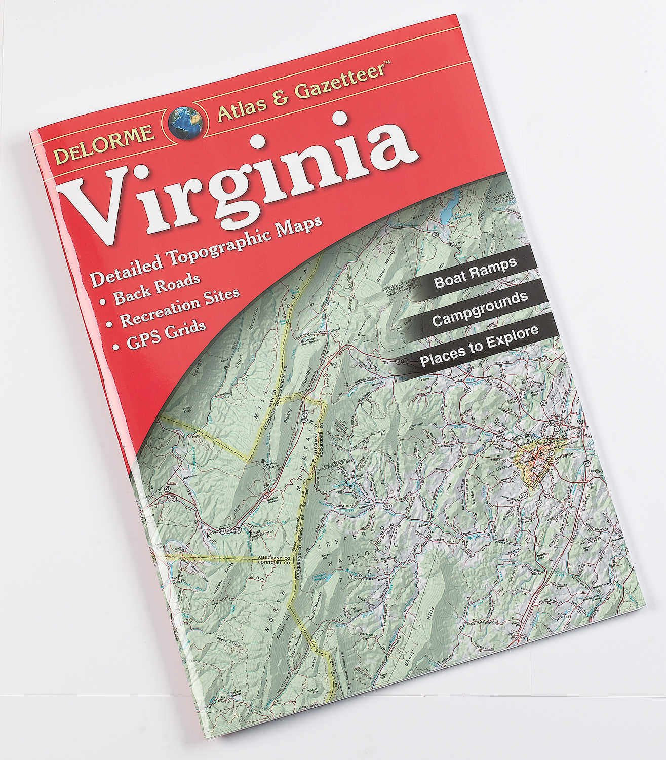 Virginia Atlas & Gazetteer (Delorme Atlas & Gazetteer),New
